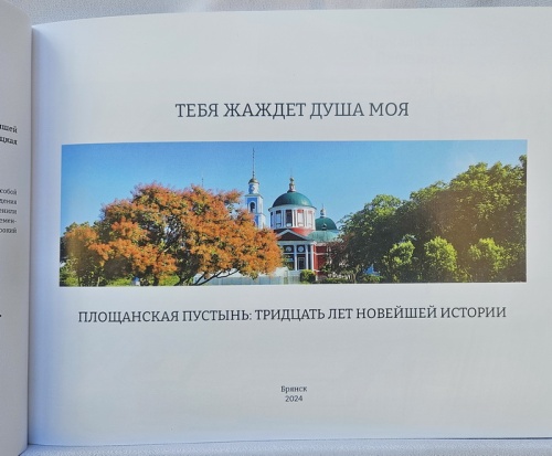 Тебя жаждет душа моя. Площанская пустынь: тридцать лет новейшей истории